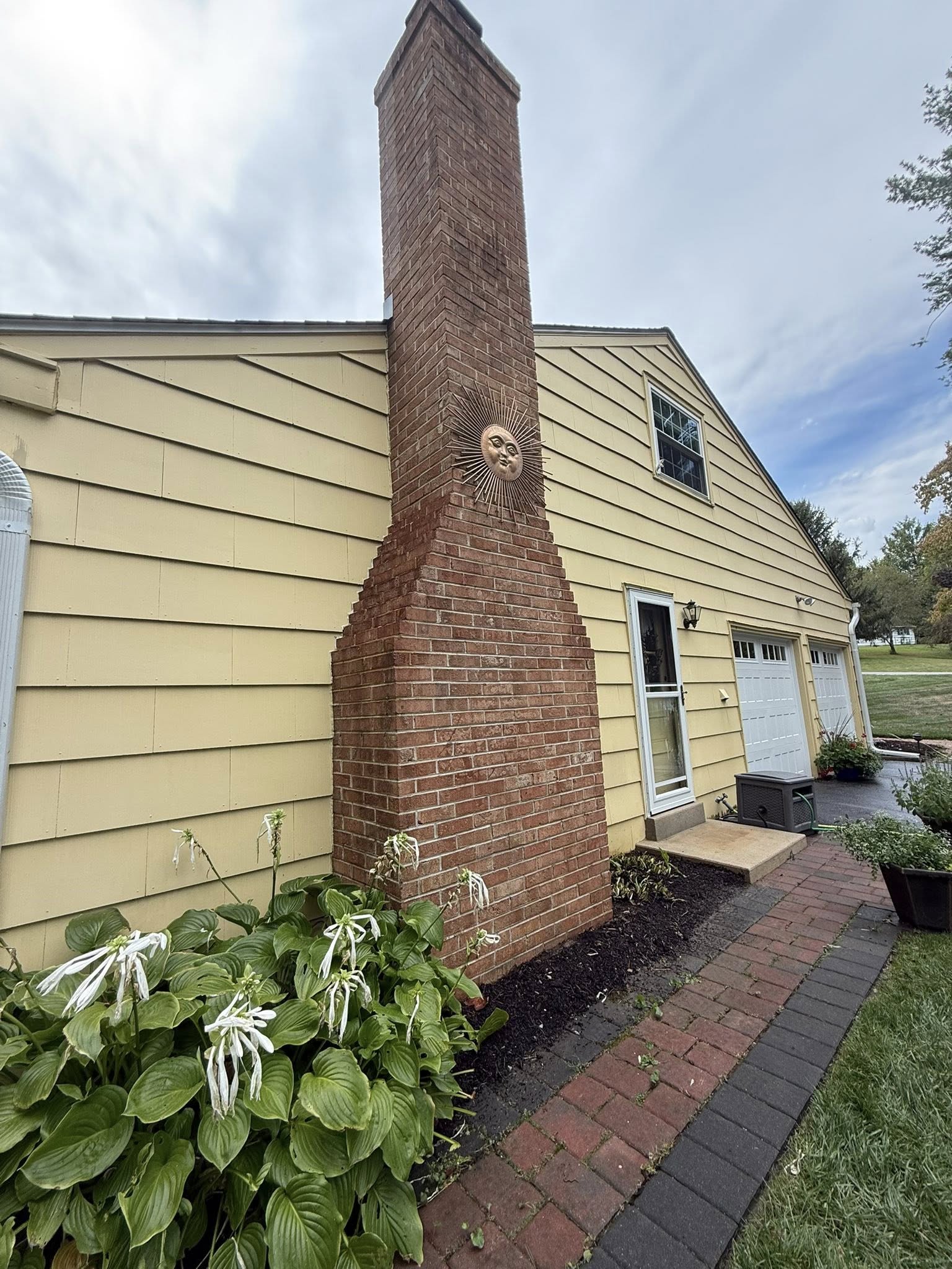chimney after