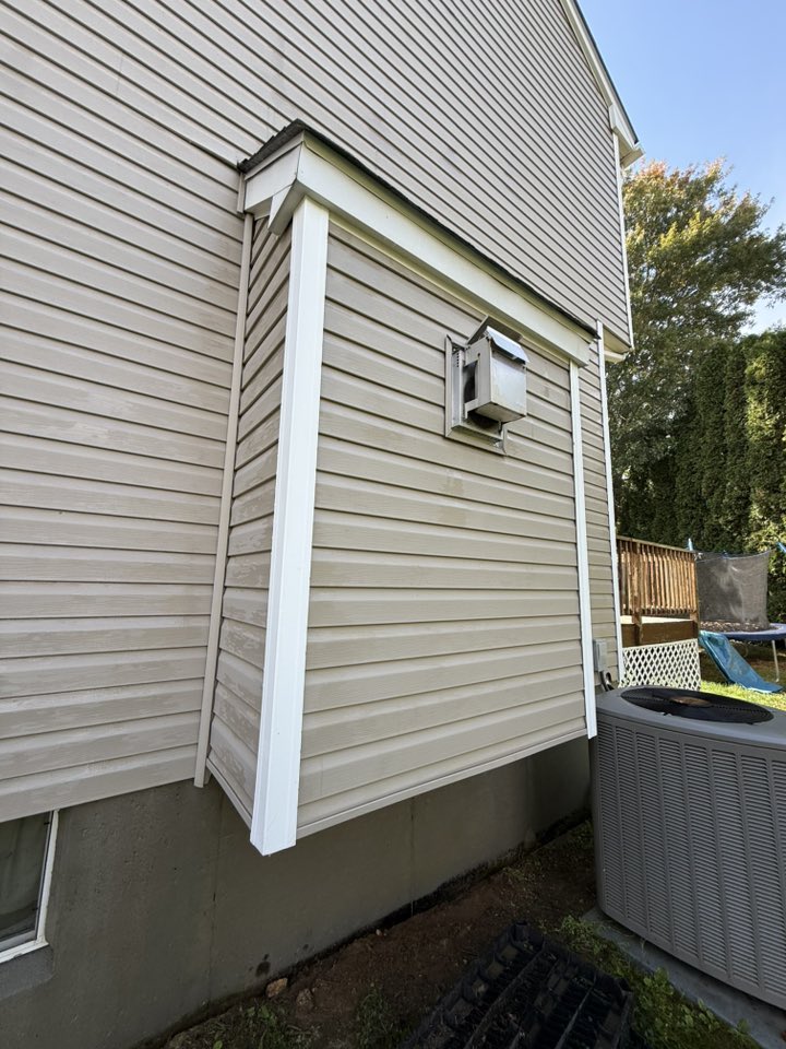 siding after