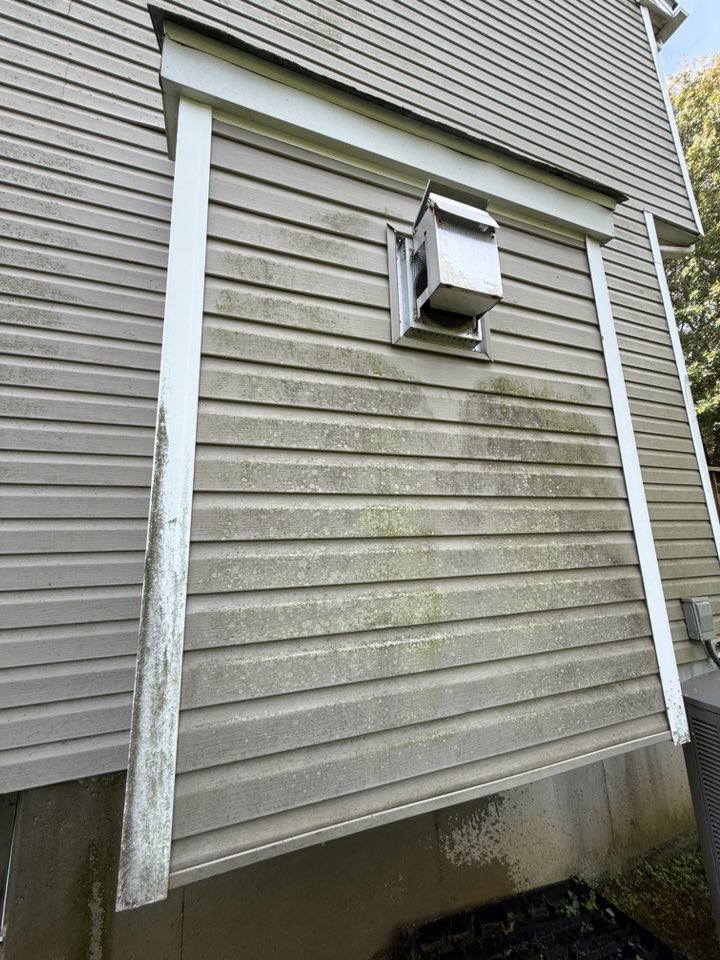 siding before